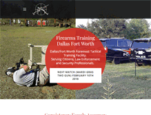 Tablet Screenshot of firearmstrainingfortworth.com